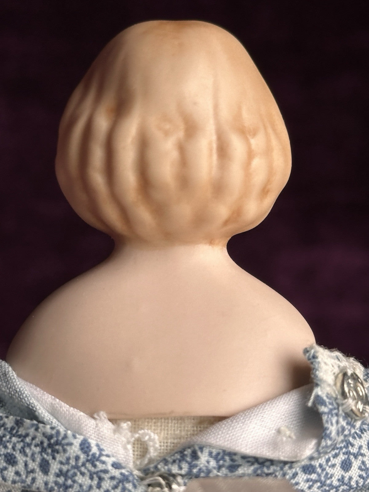 Lot of 2 Vintage Reproduction Miniature Parian Dolls with in Case with Wardrobe