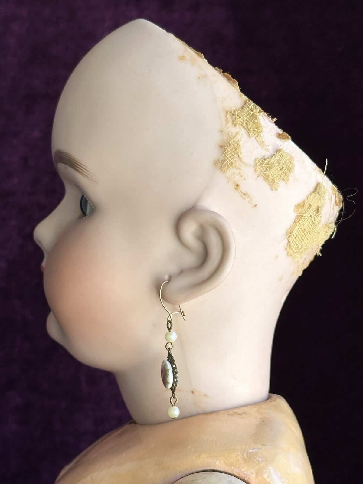 Antique German 27” Heinrich Handwerck 99 Dep Bisque Head Doll