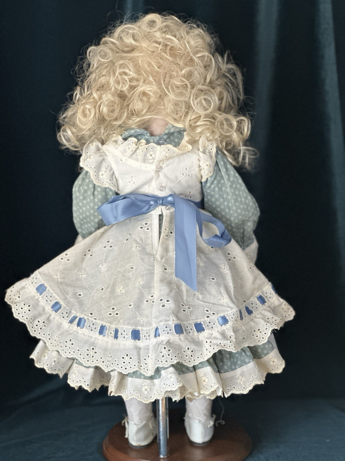 Artist Reproduction Of “Hilary” by Dianna Effner 18” Porcelain Doll
