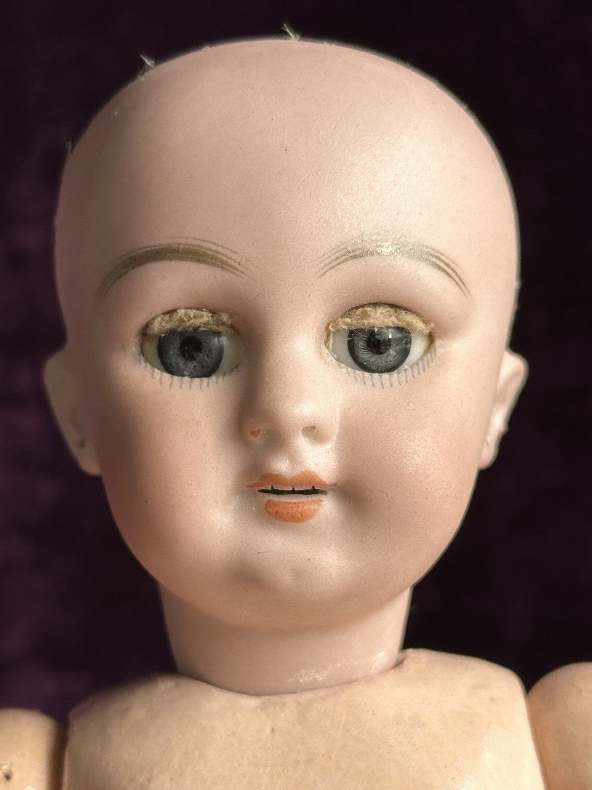 Antique German/French 10” Simon Halbig Dep Jumeau Milette Bisque Head Doll