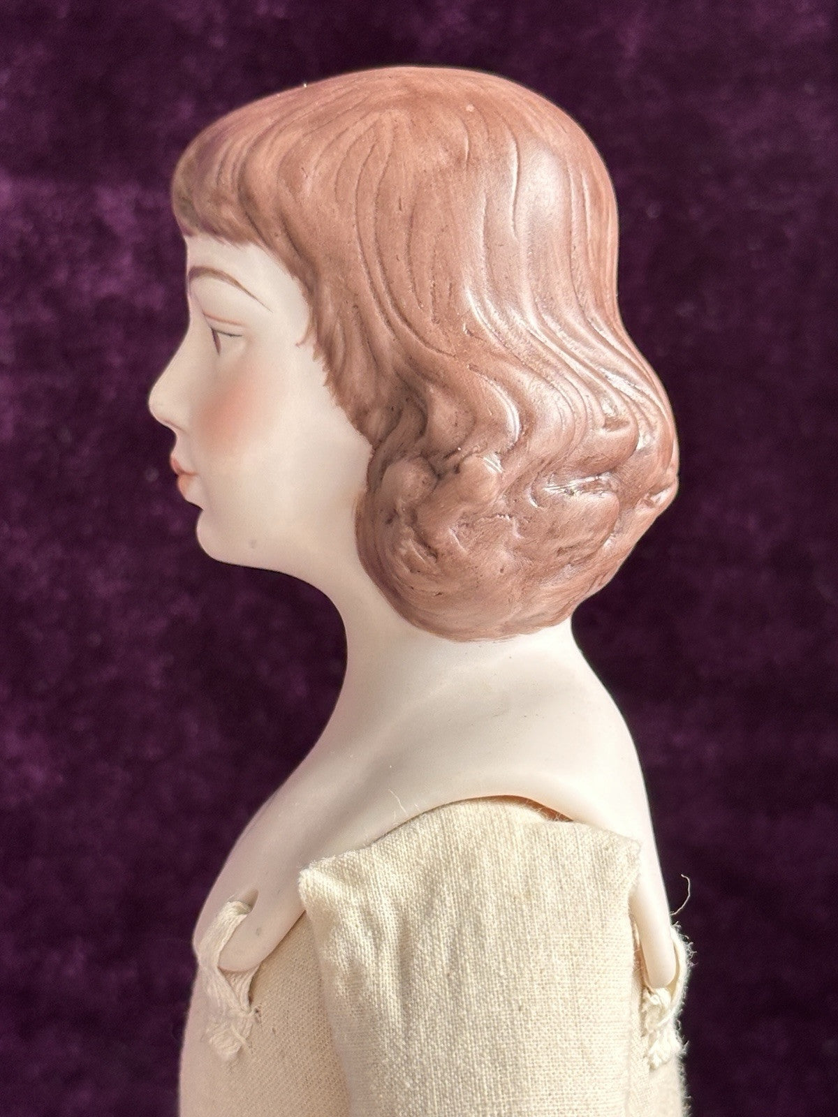 Vintage Porcelain Artist Pinkie and Blue Boy Dolls by Artist Clara Wade