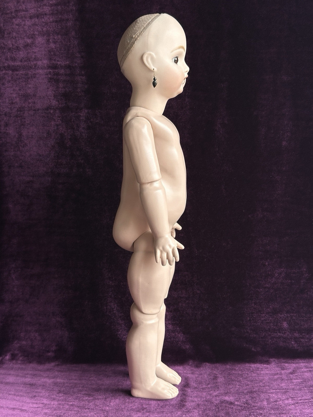 Porcelain 21” Reproduction of Antique French Paris PAN Henri Delecroix Doll