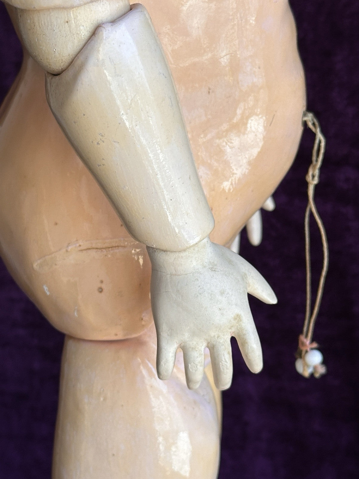 Antique German 27” Heinrich Handwerck 99 Dep Bisque Head Doll