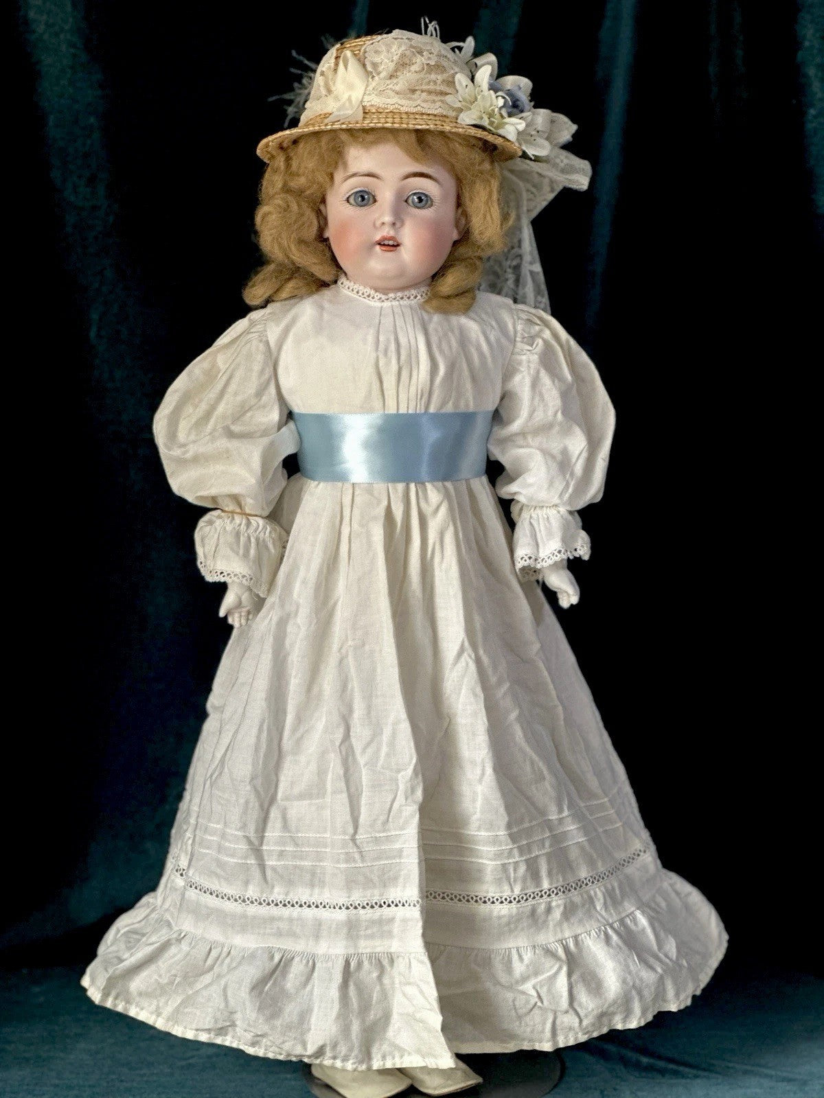 Antique JDK Kestner Mold 147 Bisque Head 21” Doll