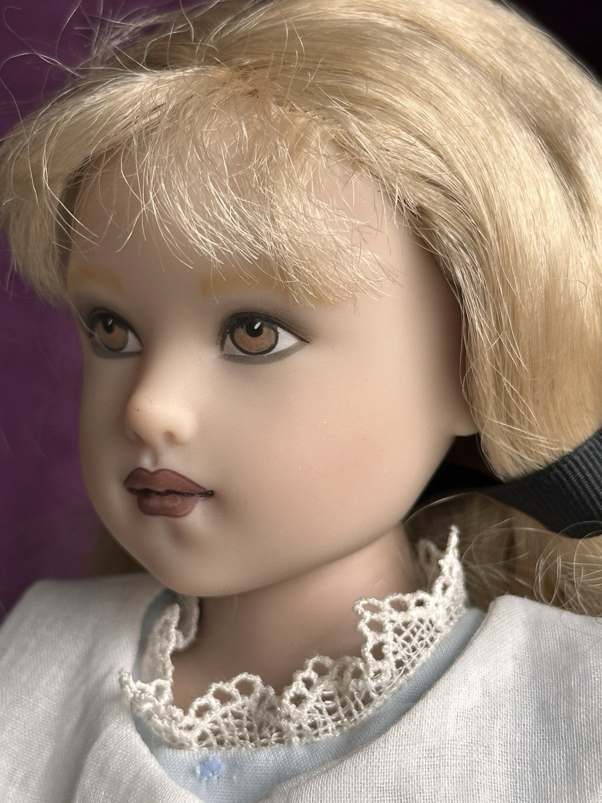 Rare 14” Collectible Kish Vinyl BJD Doll Alice in Wonderland
