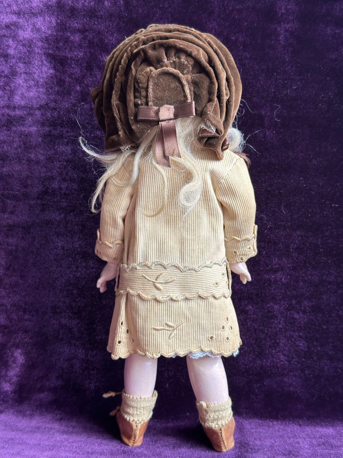 Antique German/French 10” Simon Halbig Dep Jumeau Milette Bisque Head Doll