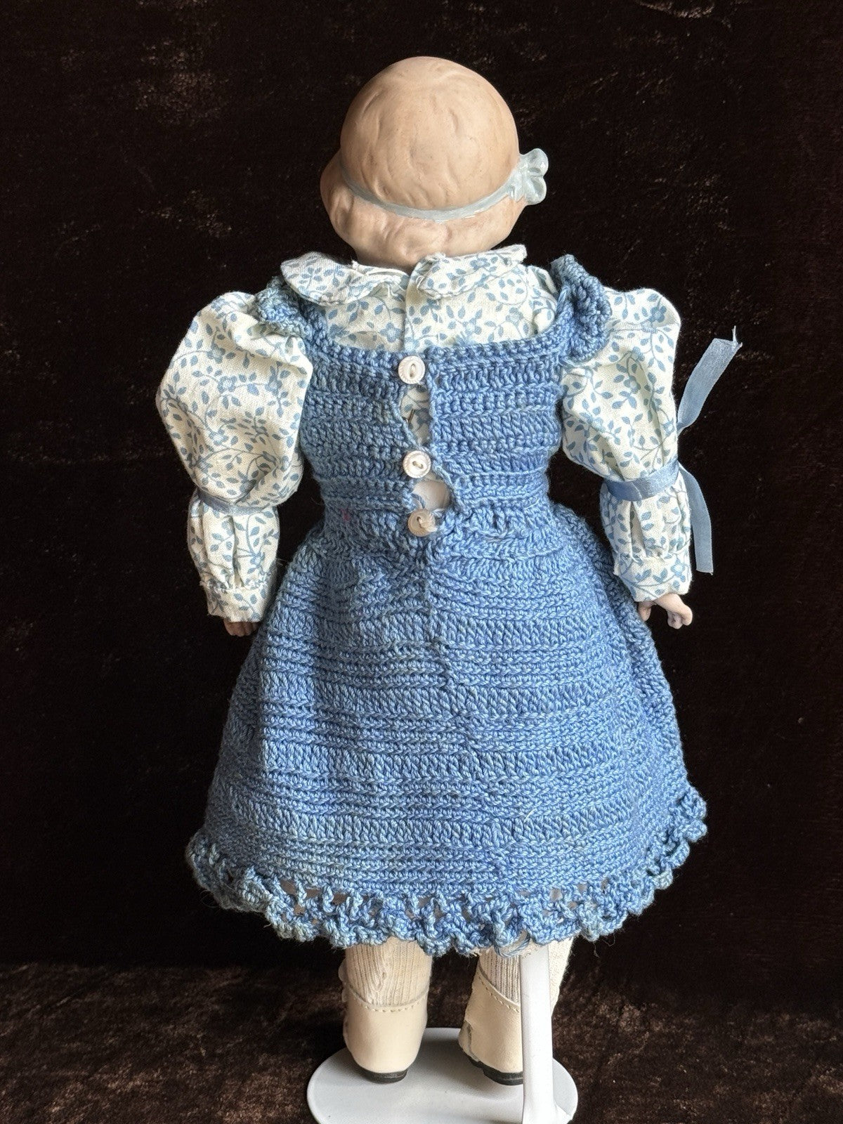 Antique German 11” Gebruder Heubach Coquette Bisque Shoulder Head Character Doll