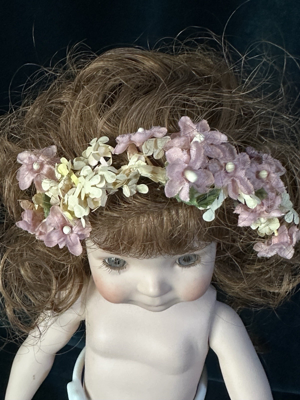 Reproduction Of “Jenny II” by Dianna Effner Mold Porcelain 13 1/2”Doll