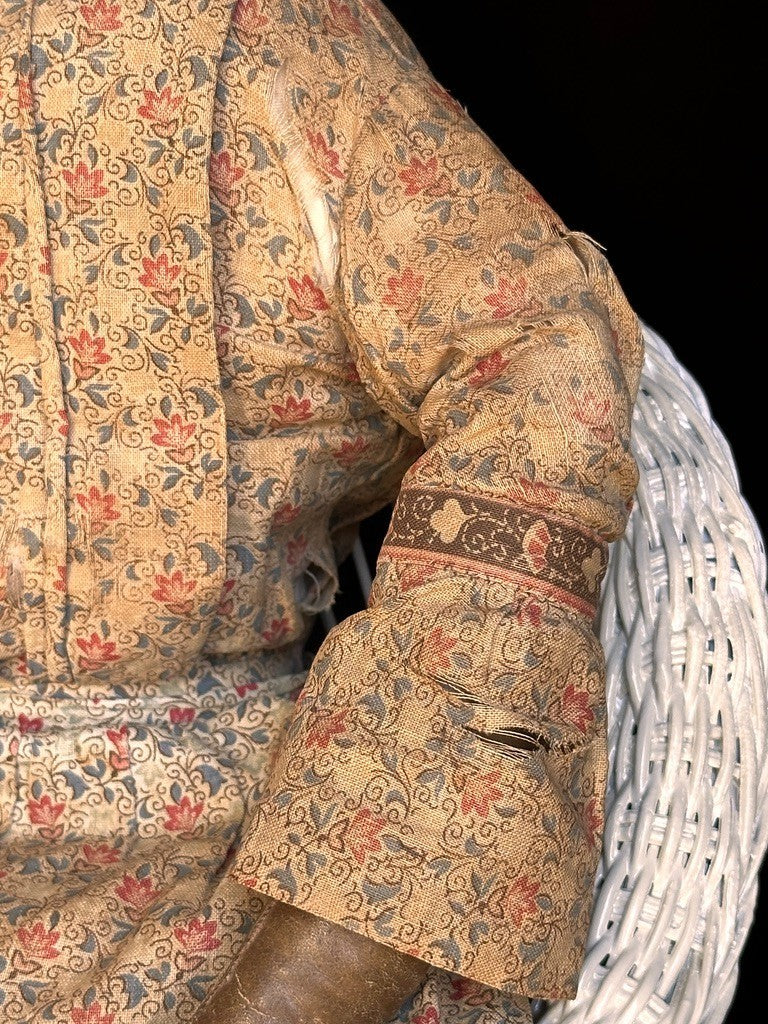 Large Antique German 26.5” Kestner Flat Top China Shoulder Head Doll