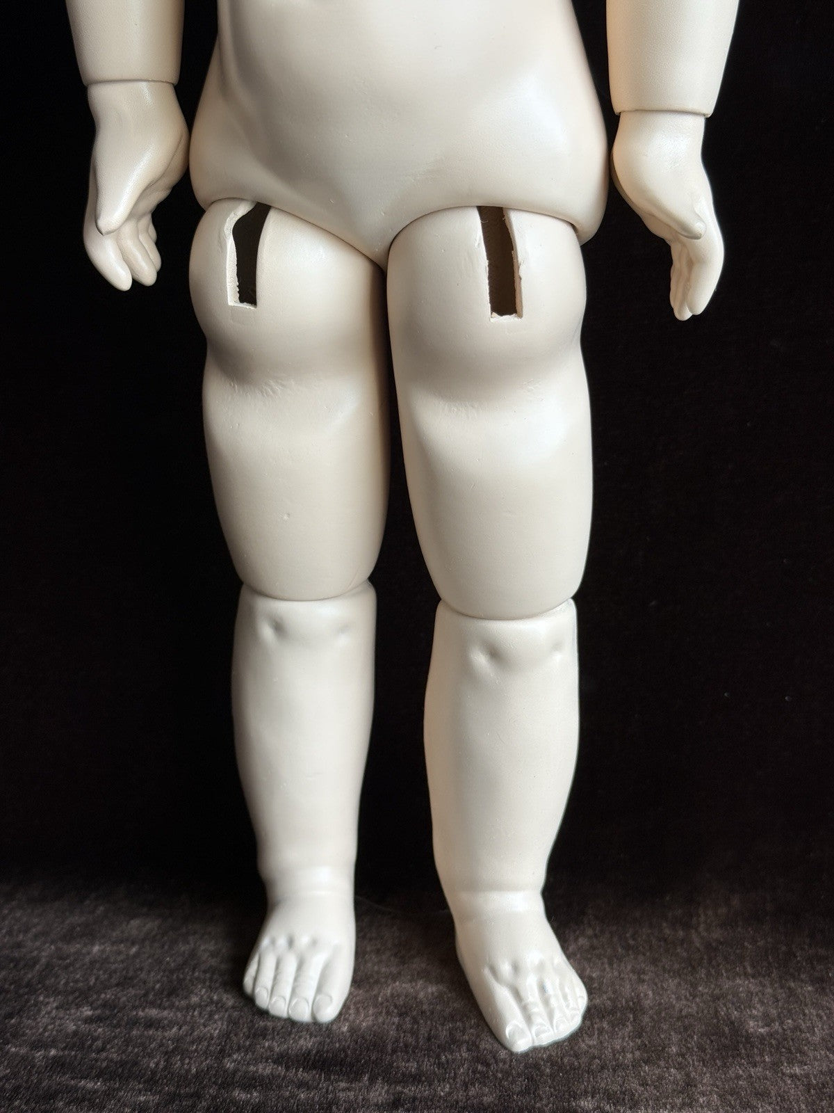 Vintage Lynda & Alan Marx Porcelain 15” Repro of Antique French Thuillier Doll