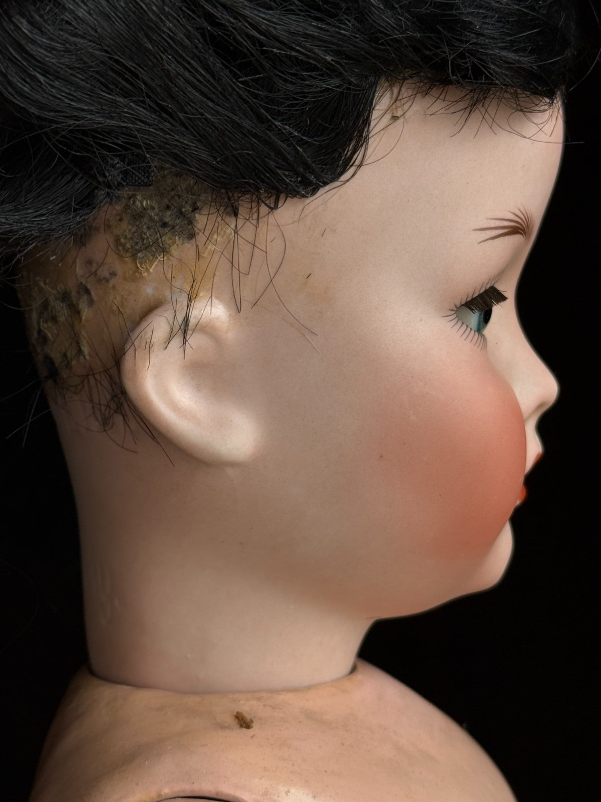 Antique German 22” Cuno Otto Dressel Mein Liebling Mold Bisque Head Doll