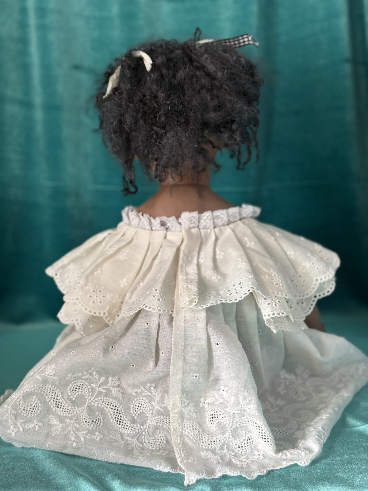 Reproduction Of “Sweet Pea ” by Mary Van Osdell Porcelain 19” Doll