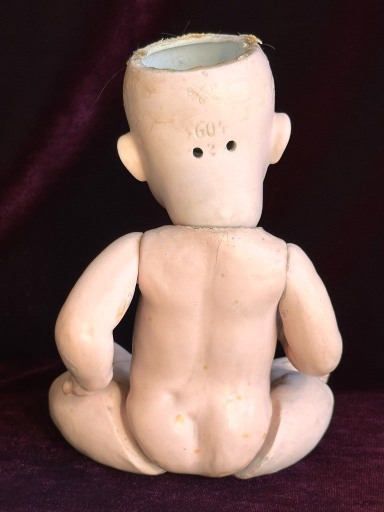 Rare Antique German 11” Bahr & Proschild 604 Bisque Head Baby Doll