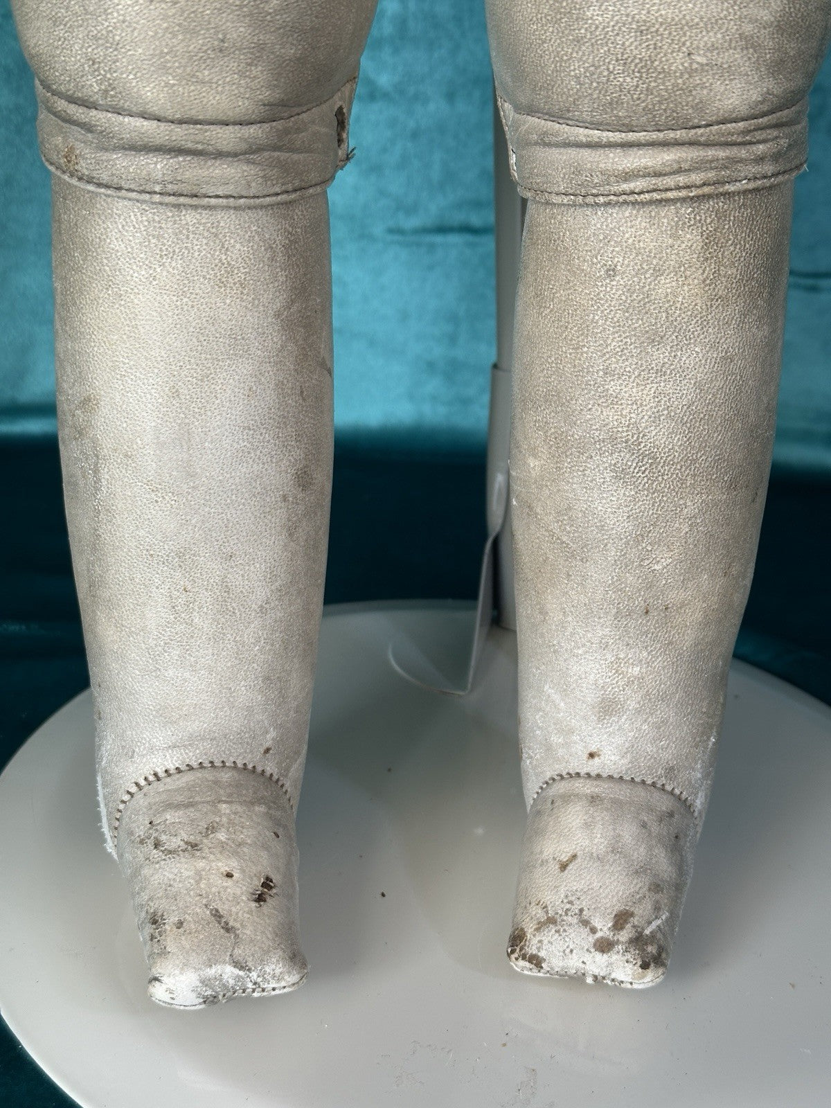 Antique German Heinrich  Handwerck Bisque Head Leather Body 27” Doll Mold 139 31