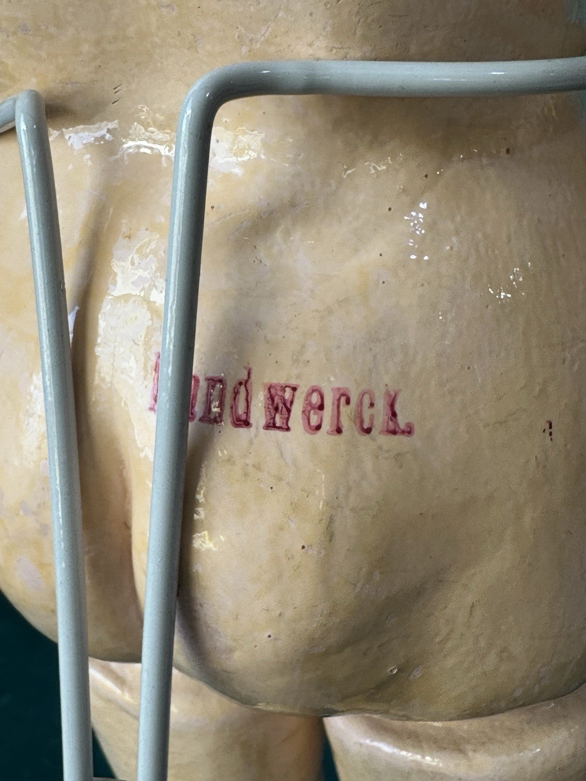 Antique German Max Handwerck Bisque Head 17” Doll Mold 421