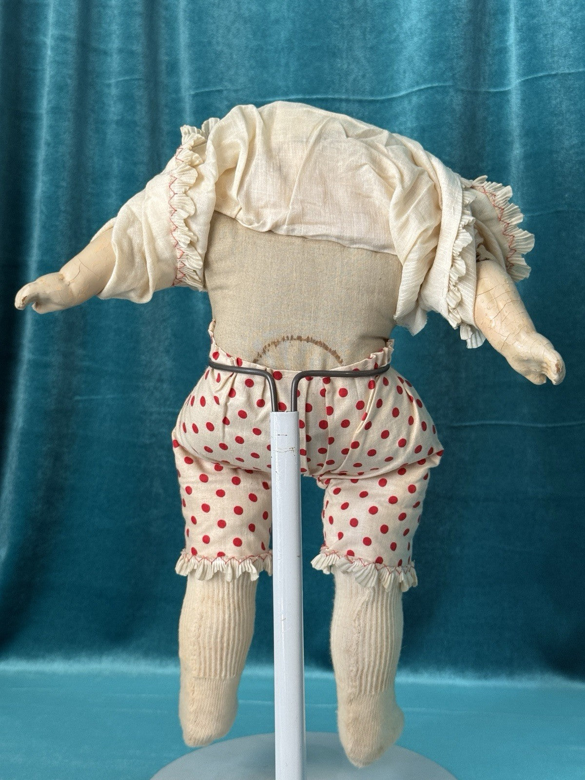 Rare Antique 1920’s Famlee Composition Doll Set By Berwick Doll Company