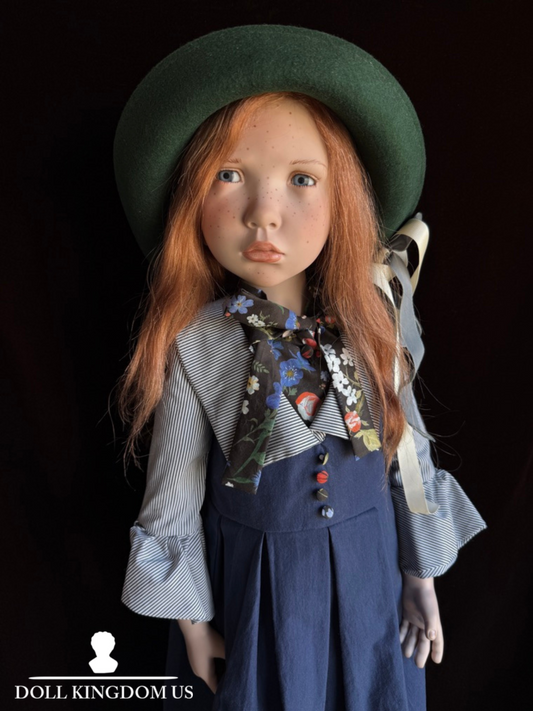 Rare Huge Lifelike Zwergnase 35” Philomene Vinyl Doll 2018 LE 45 in Box