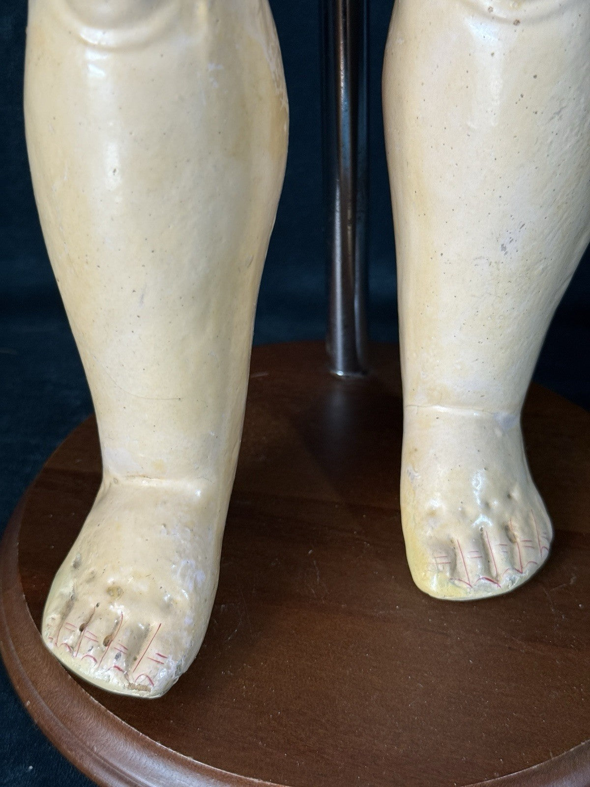 Antique German Karl Hartmann 25” Doll Bisque Head Composition Body