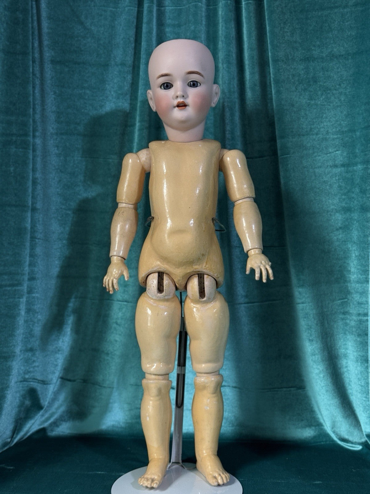 Antique German Heinrich  Handwerck Dep 109- 12N Bisque Head 24” Doll