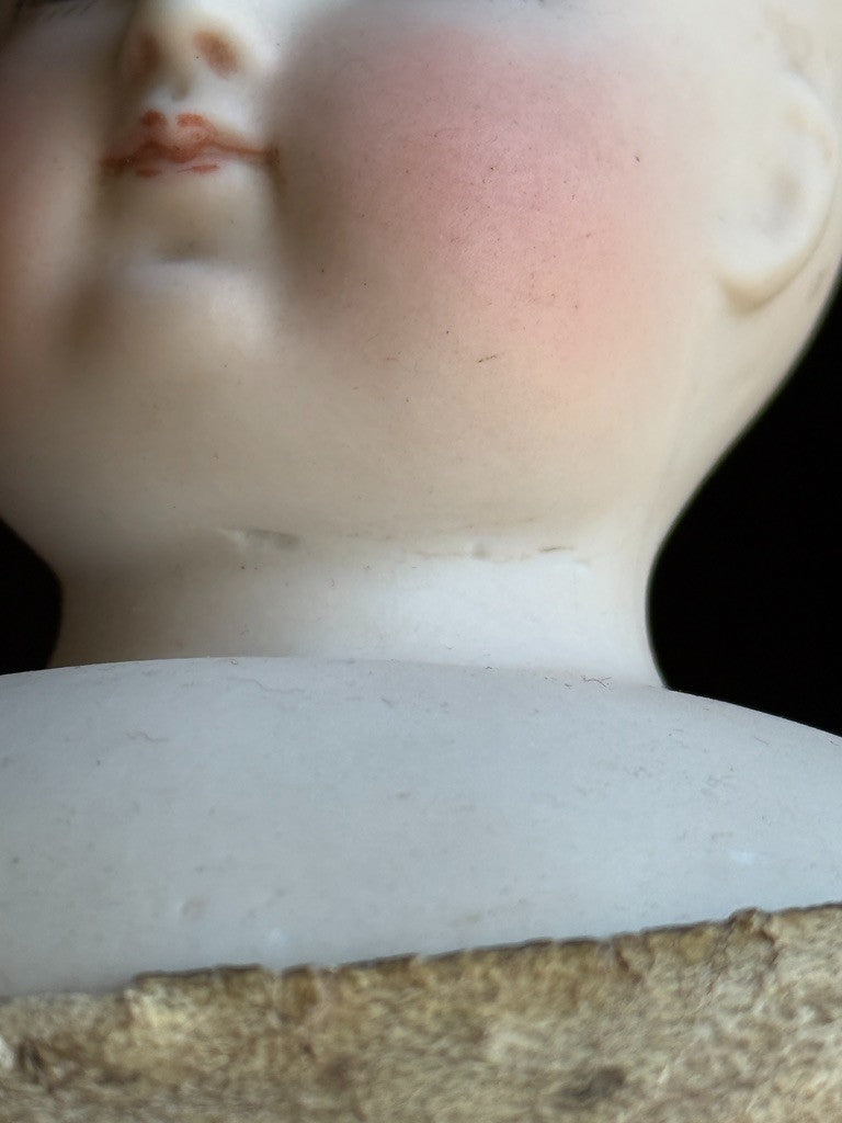 Antique French 18" Barrois Bisque Shoulder Head Fashion Doll