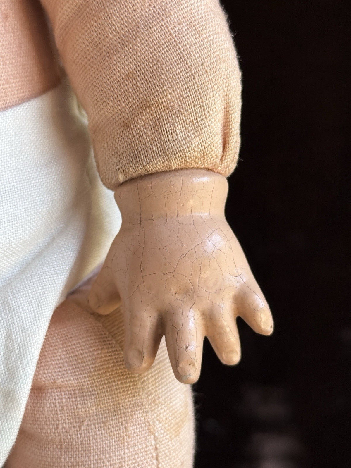 Antique American Effanbee 12.5” Composition Babyette Doll