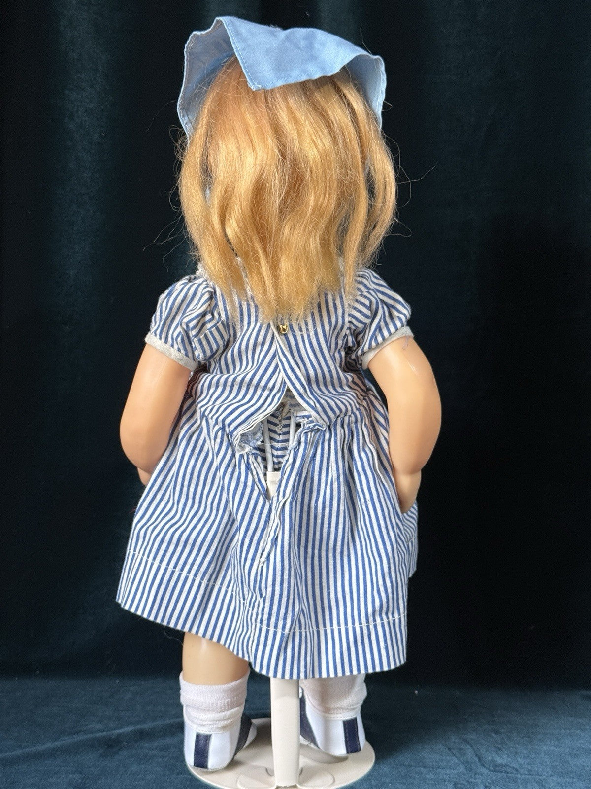 Vintage Hard Plastic 16” Terri Lee Girl Doll - Redressed