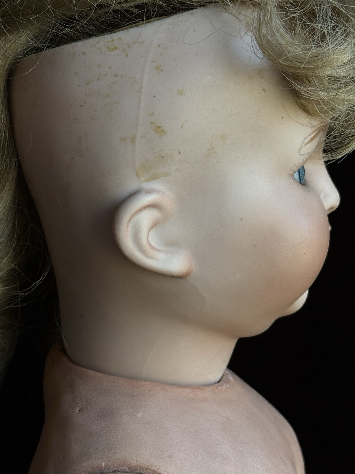 Lot of 2 Antique Bisque Head Baby Dolls Nippon and Koppelsdorf