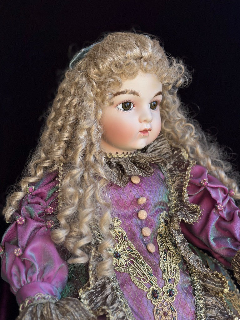 Large Mary Benner 30" Porcelain Repro of French Bru Jne Claudine Doll LE 400