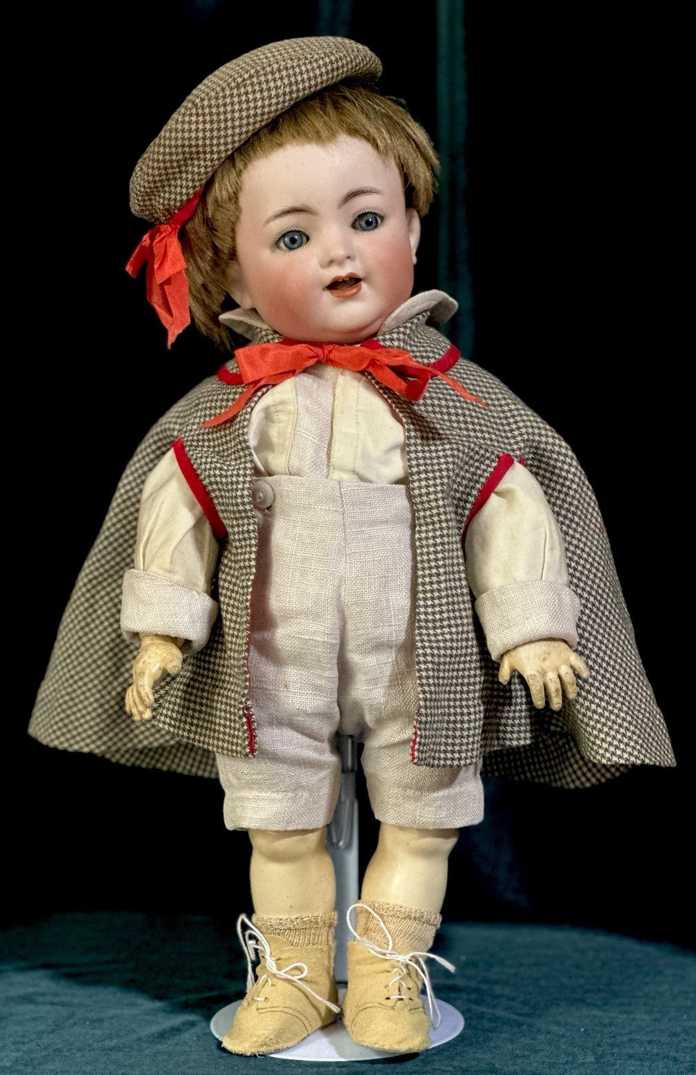 Antique German Kammer & Reinhardt Simon Halbig 16” Toddler Doll Bisque Head