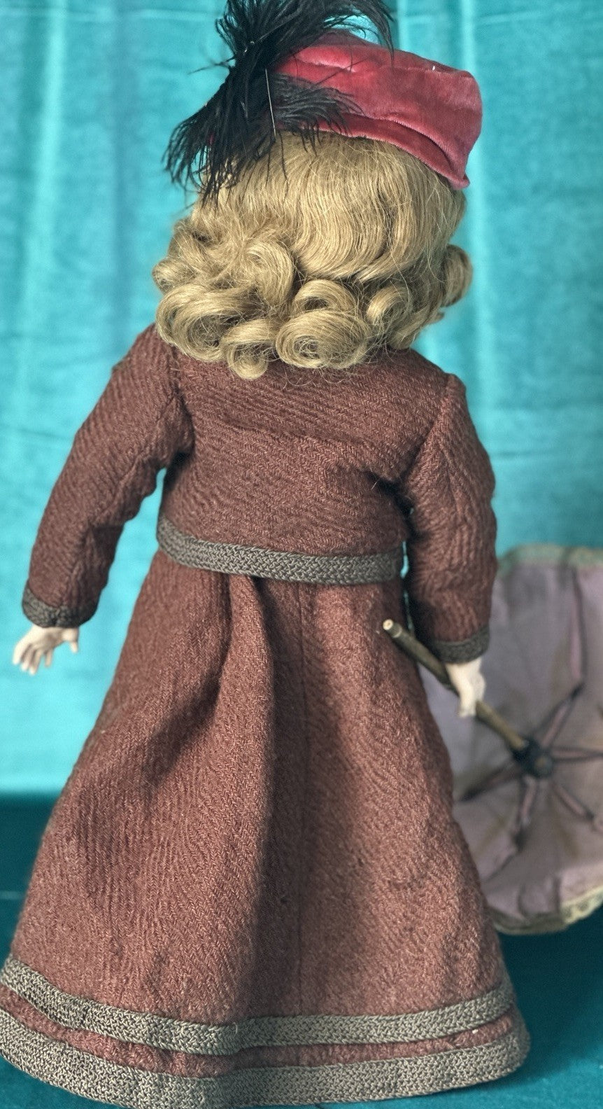 Antique German JDK Kestner Bisque Head Composition Body 16” Doll Mold 168