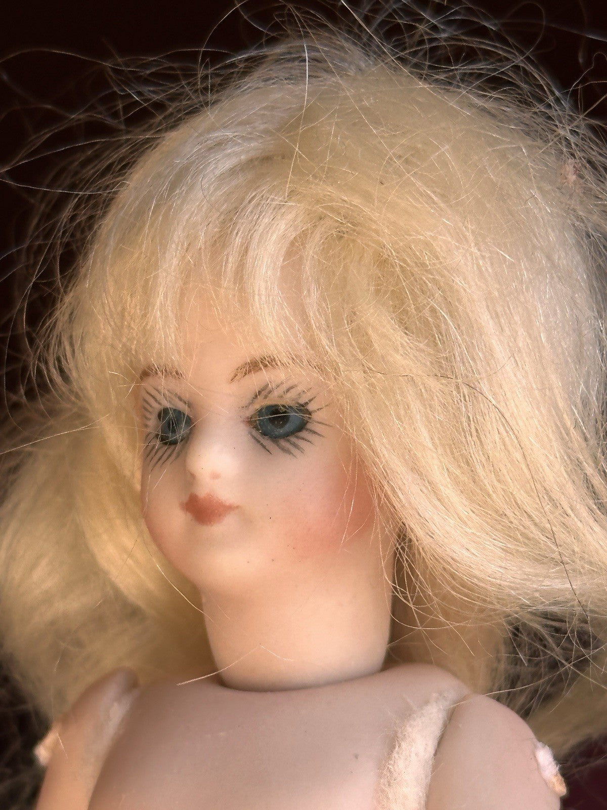 Darlene Lane Porcelain 5.5” Reproduction of Antique French Mignonette Doll