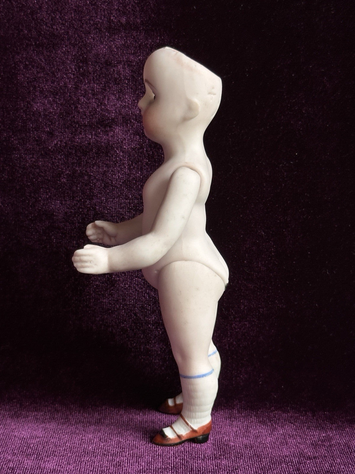 Antique German 5” Kestner 130 All Bisque Mignonette Doll Open Closed Mouth