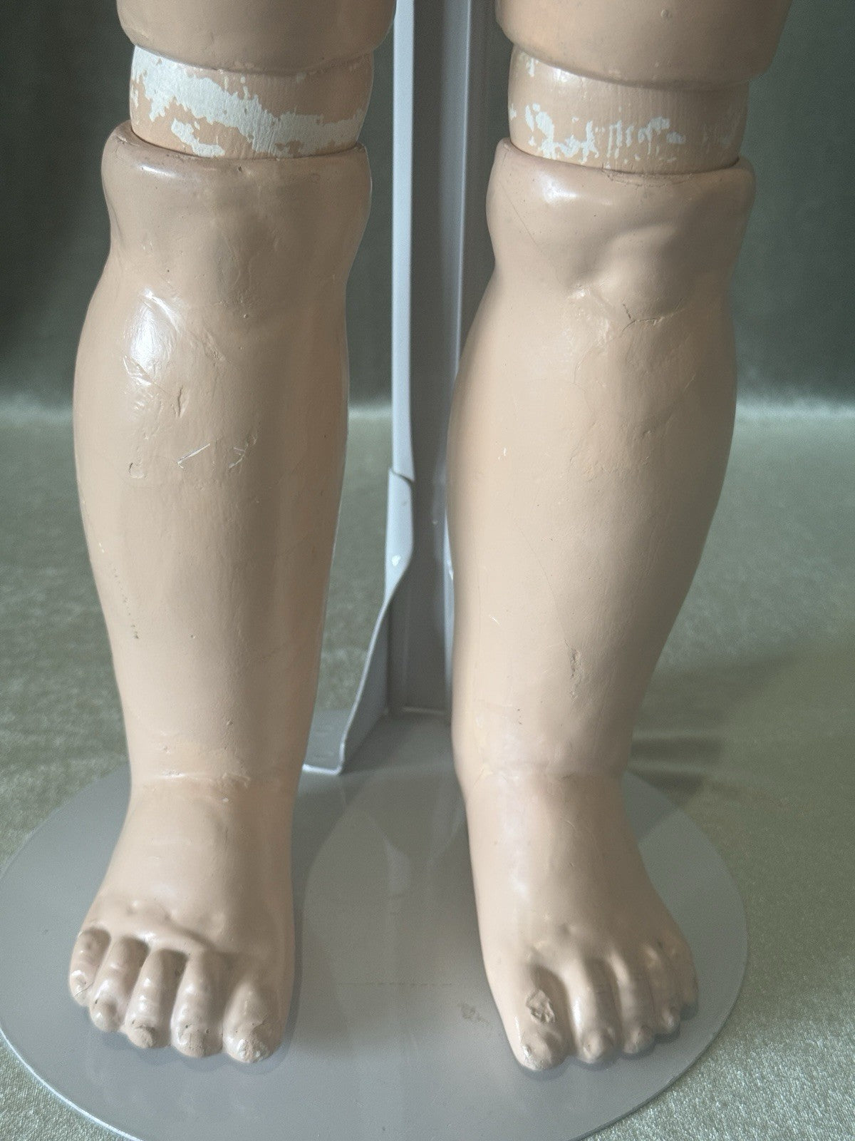 Large 34” Antique German Armand Marseille Doll Bisque Head Composition Body