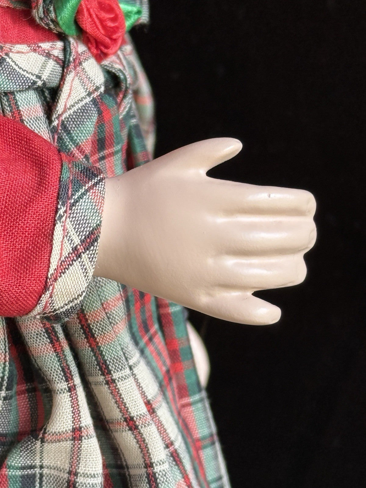 Rare Porcelain/Composition 15” Repro of Antique Simon Halbig 151 Character Doll