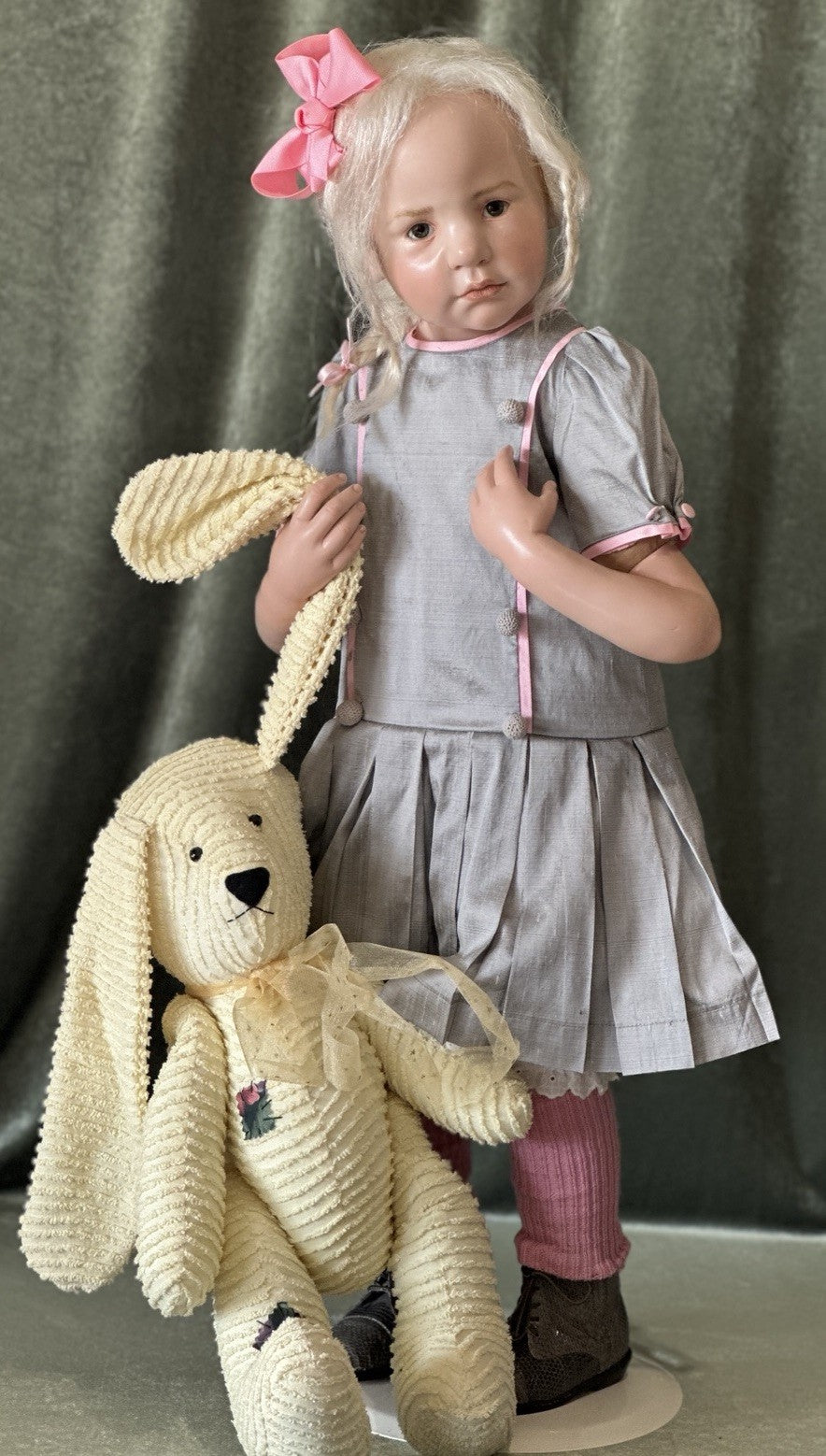 Artist 31” Hildegard Gunzel Wax Over Porcelain Portrait German Doll “Nora” LE 20