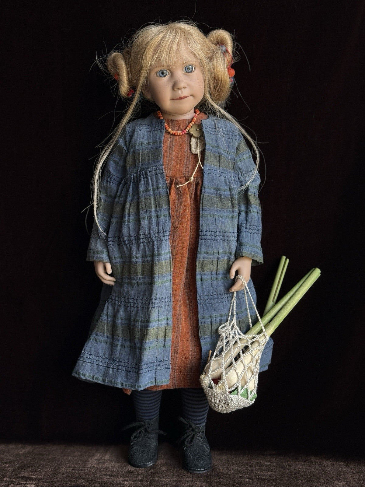 Lifelike Zwergnase 20” Vinyl Siri Doll 1999 LE 250 New in Box with Tag