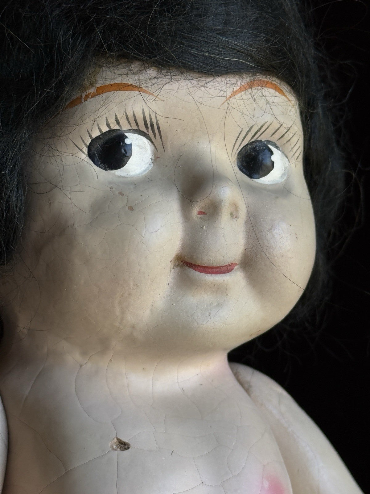 Vintage American 13” Betty Lee Buddy Lee Sister Composition Doll