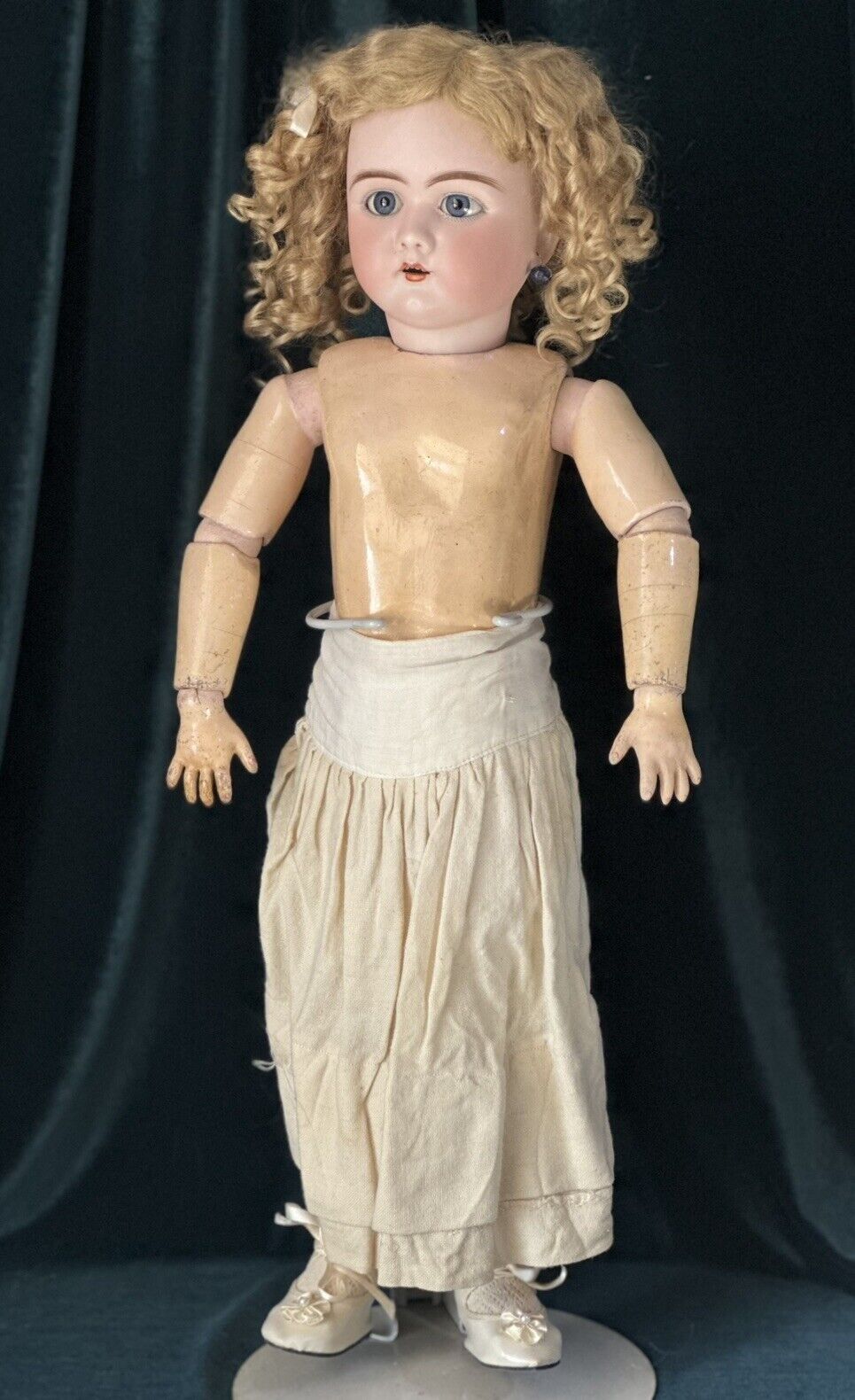 Antique German Heinrich Handwerck Mold Dep 109 Bisque Head 23” Doll