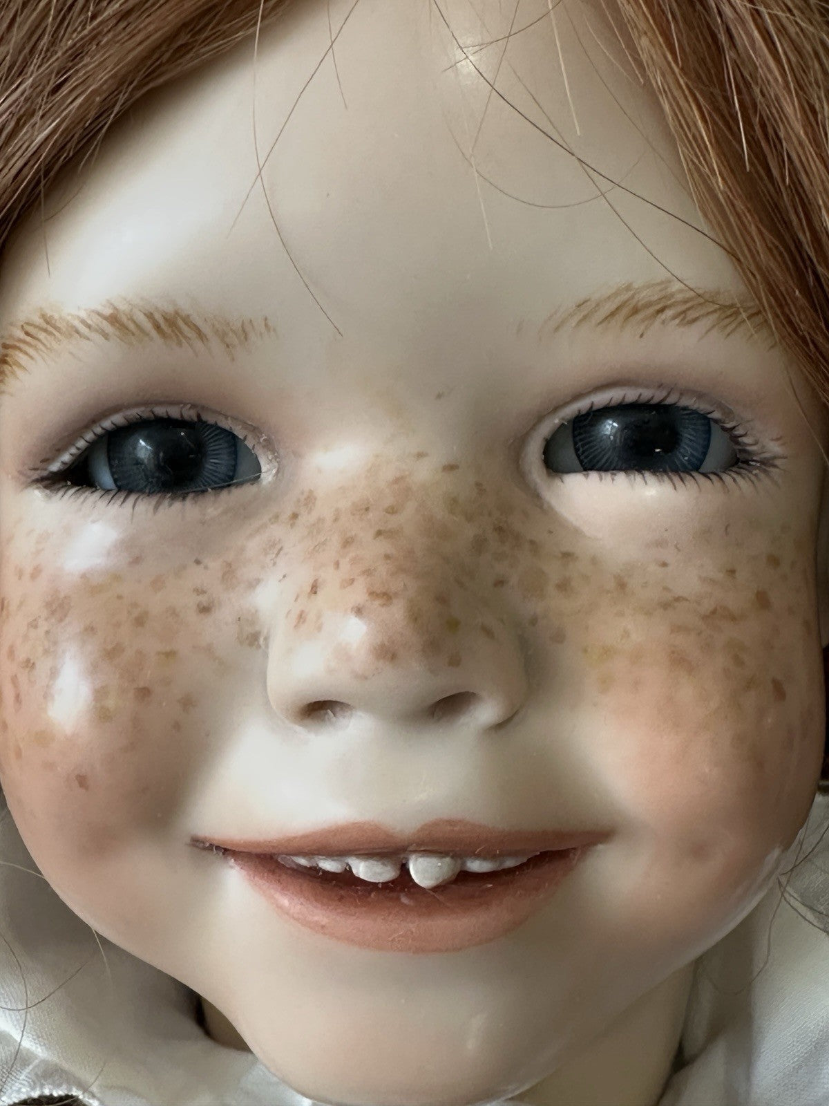 Collectible Artist Susan Krey Baby 22” Doll “Amy” Wax Over Porcelain  LE 50