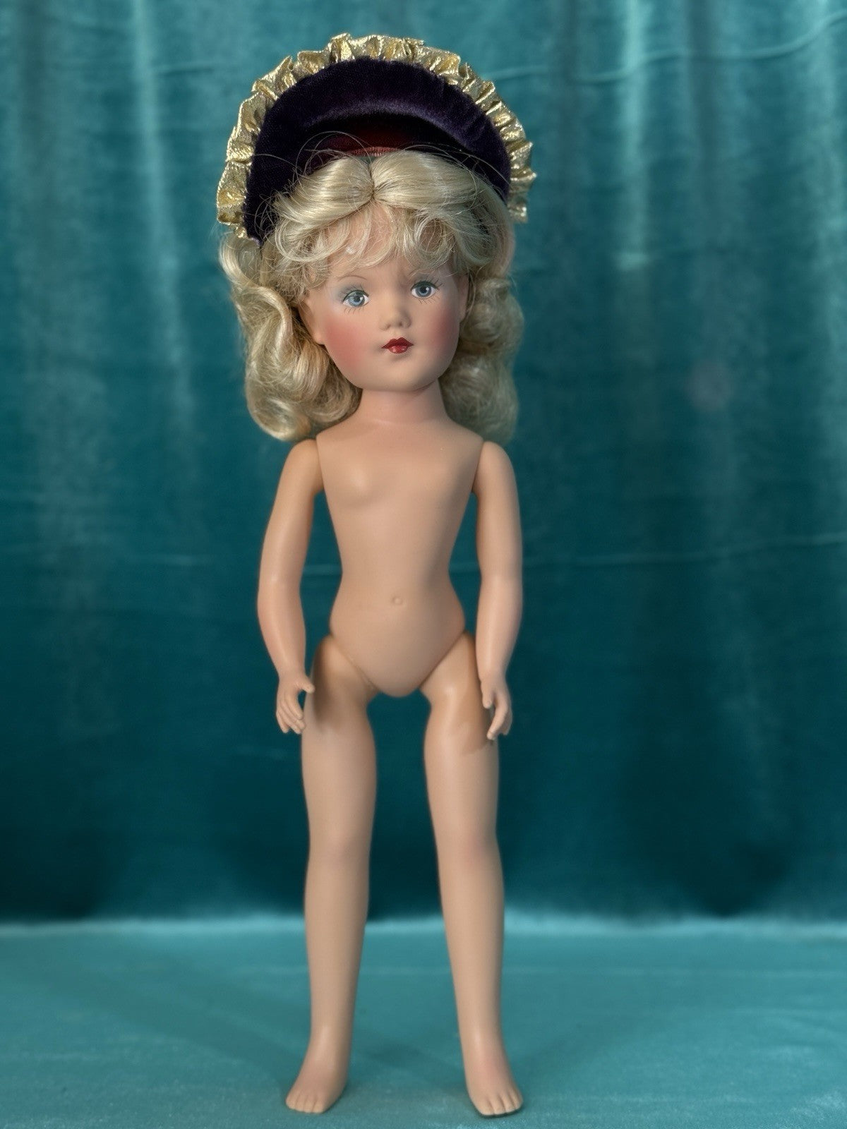 Mary Hoyer Design Mary Lynne 14” Vinyl Doll “Queen” with Tag