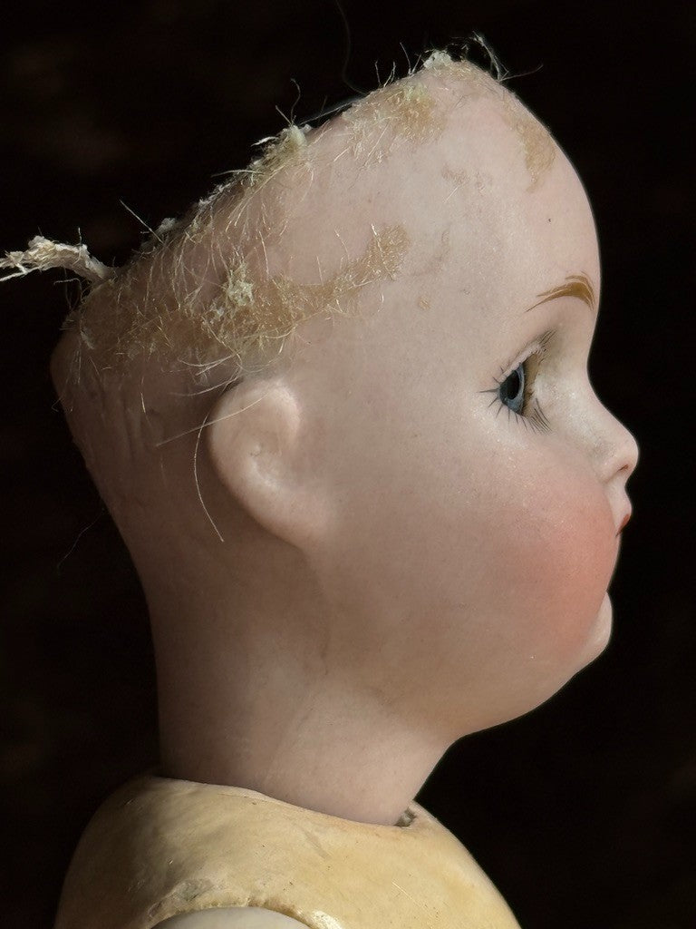 Rare Antique German 7.5” Kestner 155 Miniature Bisque Head Doll