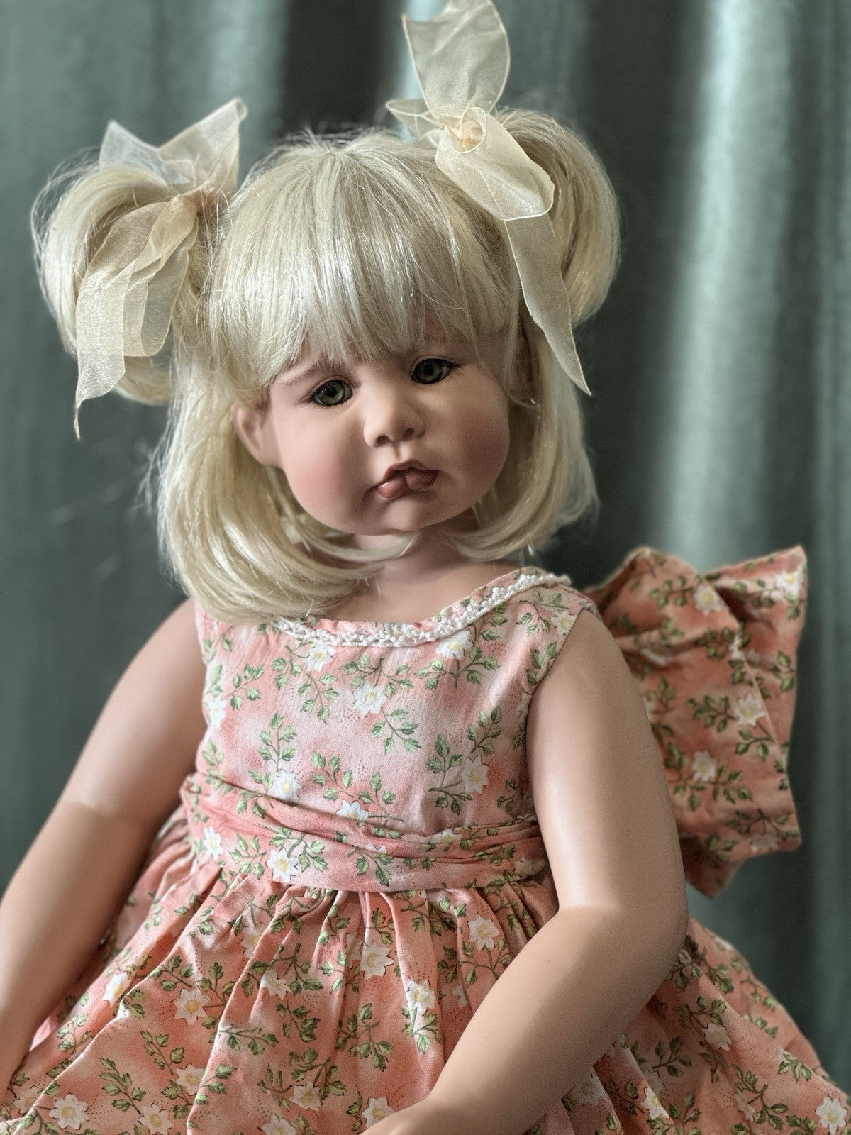 Vinyl 27” Doll “Emma” by Diane Bucki & Linda Rick The Doll Maker LE 500 Tag