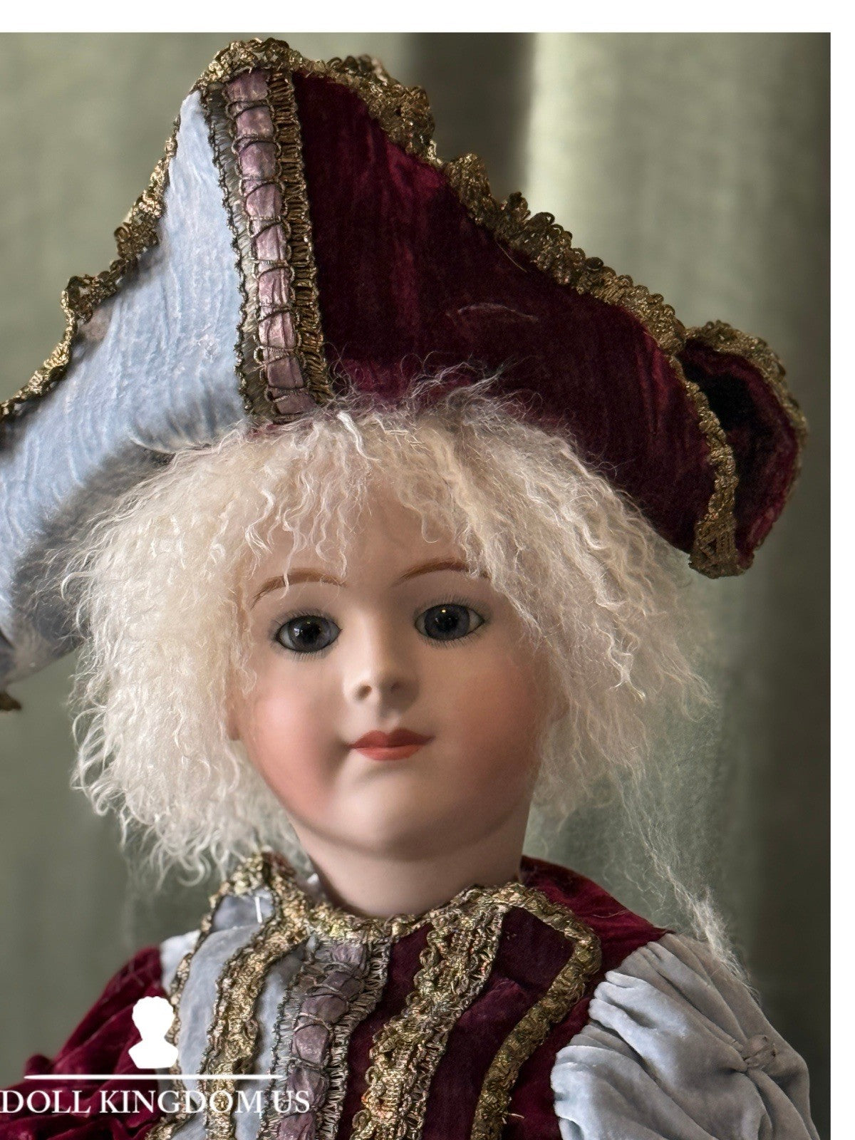 Vintage Reproduction of Antique French Francois Gauthier 29” Polichinelle Doll