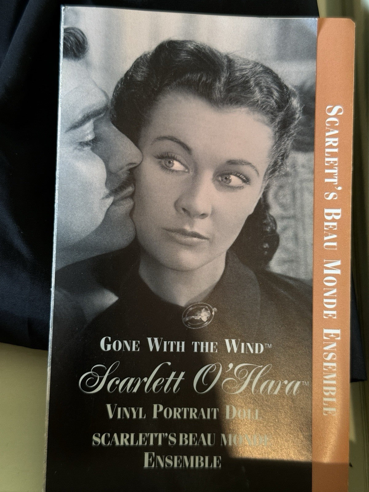 MIB Franklin Mint Gone with the Wind Scarlett O’Hara Beau Monde Ensemble Outfit