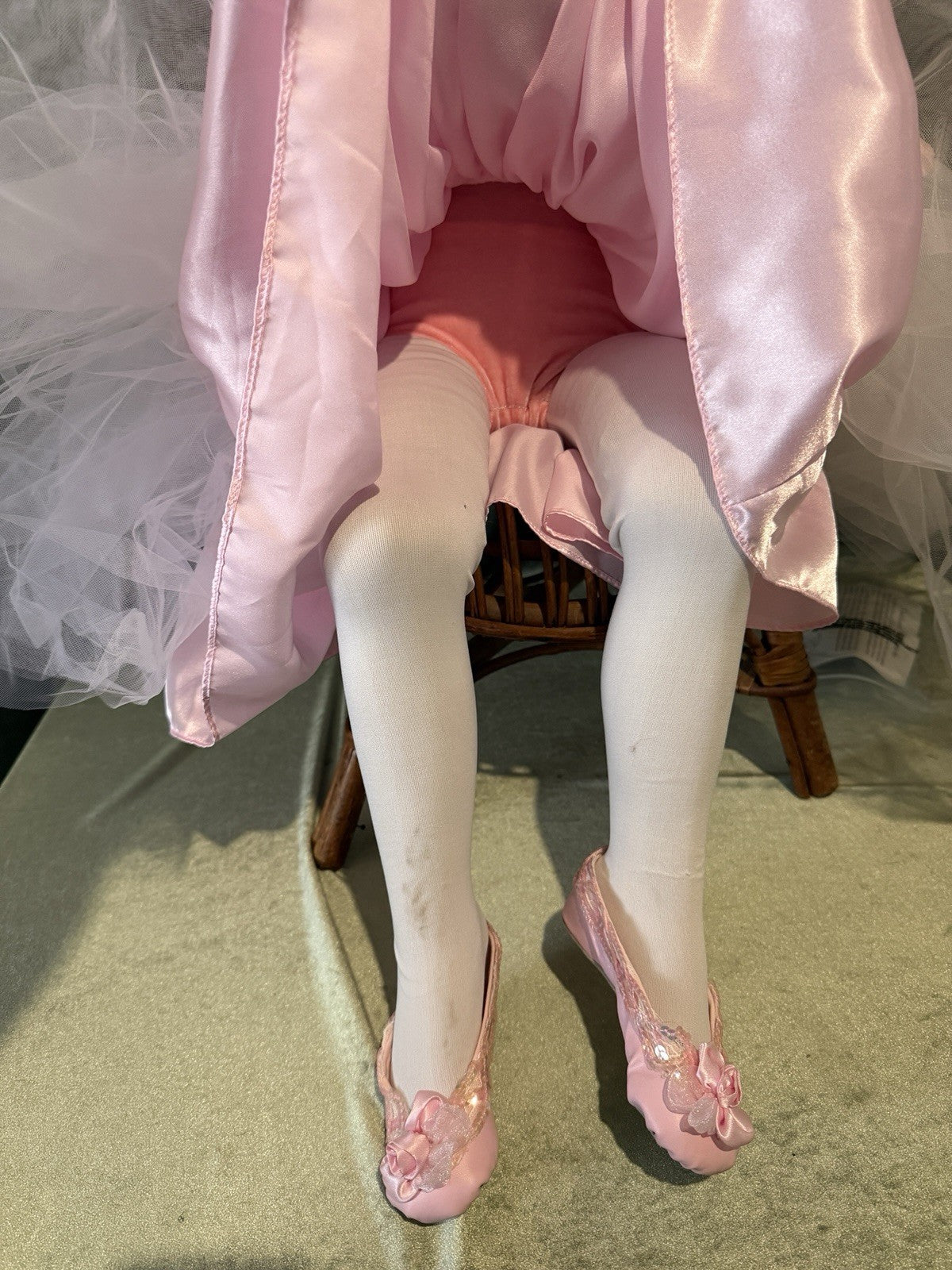 Large 34” Porcelain Ballerina Doll “Lil Flirt” by Donna Rubert LE 750