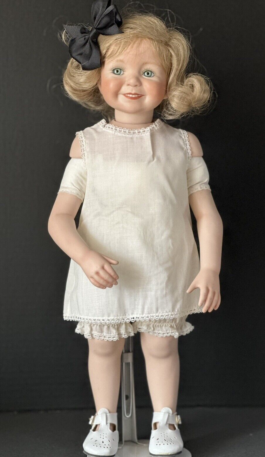 Artist Reproduction Of “Kayla” by Dianna Effner 18” Porcelain Doll