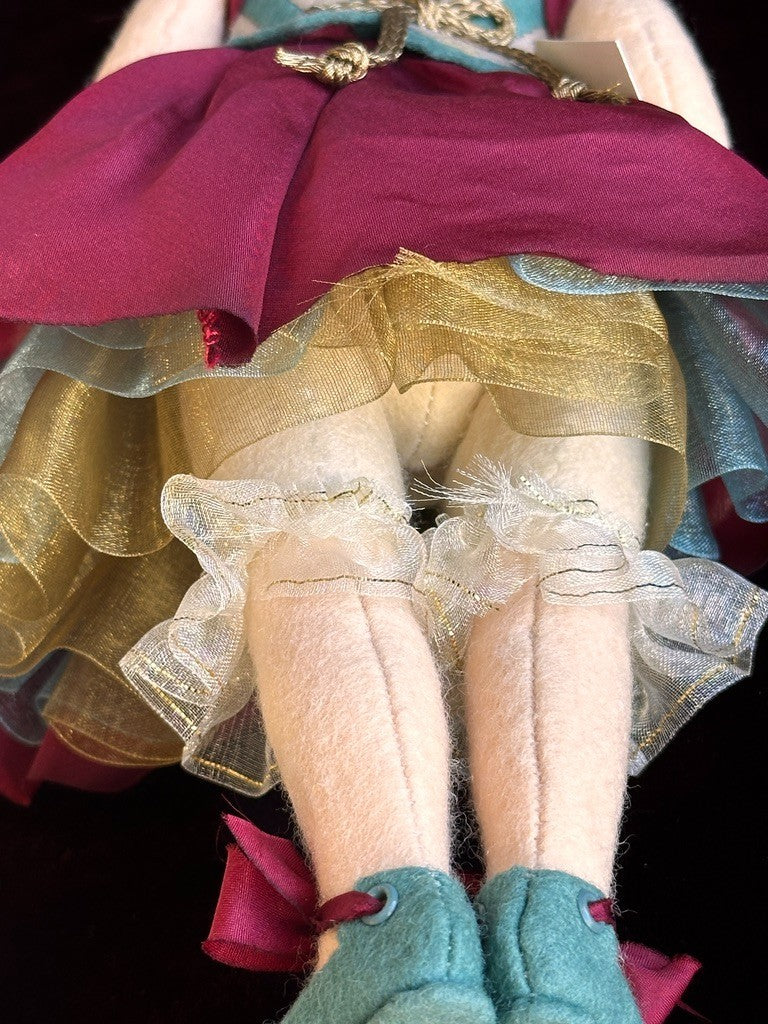 Collectible 12” John Wright Le Bal Masque Musette UFDC Candy Container Doll