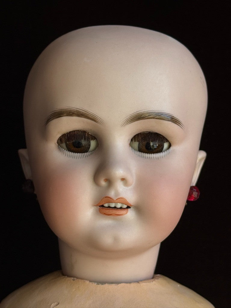 Antique German French 24” Tete Jumeau Simon Halbig Dep Bisque Head Doll