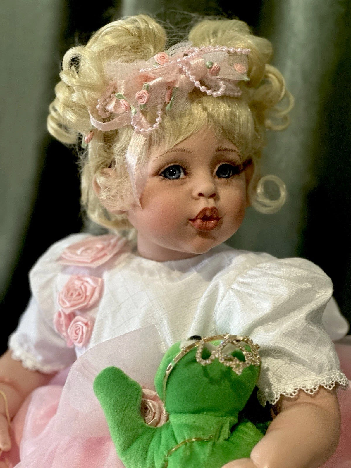 Vinyl 26” Doll “With A Kiss, Will You Be My Prince?” Fayzah Spanos Box/Tag/COA