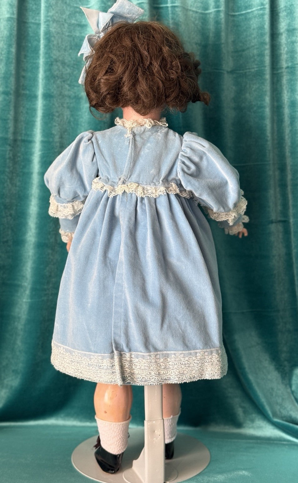 Antique German Goebel B3 22” Doll Bisque Head Composition Body